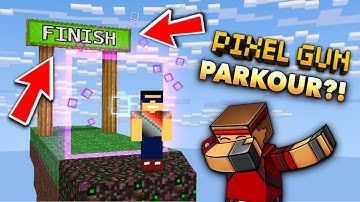 DID I WIN THIS PG3D CHALLENGE?! (Pixel Gun 3D Extreme Run & Parkour Challenge Minigame Gameplay)