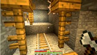 Let's Play Modded Minecraft Survival #4 Double Spawner Action!