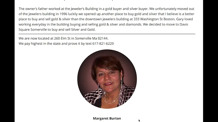 A tribute to Margaret Burton, owner of LBC for 45 ...