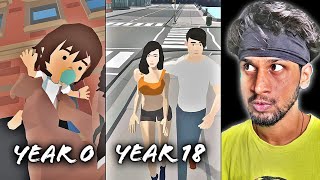 From BIRTH to DEATH: Living Life as a Girl in 100 LIFE SIMULATOR