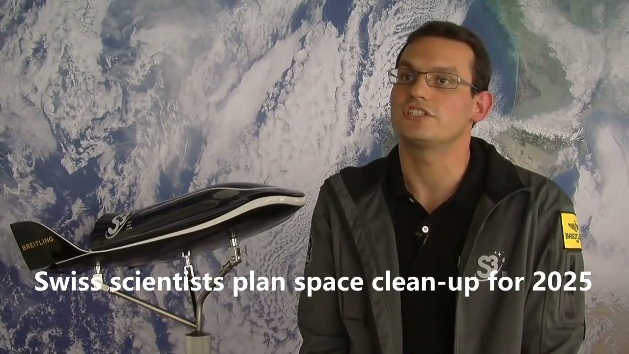 Swiss scientists plan space clean-up for 2025