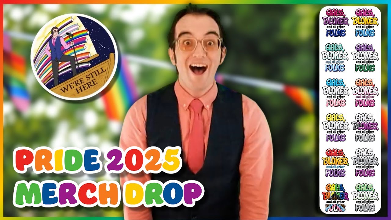 2025 Limited Pride Merch Drop??? - YouTube