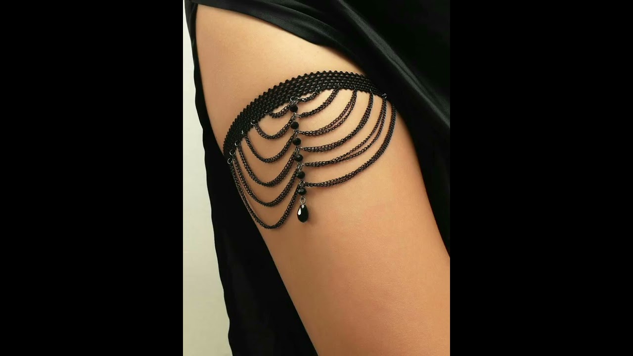 Body jewellery for women//arm chain /leg chain /#shorts#ytshorts #ytshortsindia #yt #trending
