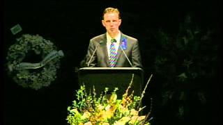Santa Cruz County Supervisor Zach Friend Memorial Speech