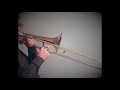 53 aura lee from essential elements for trombone vol1 w duet part and playalong