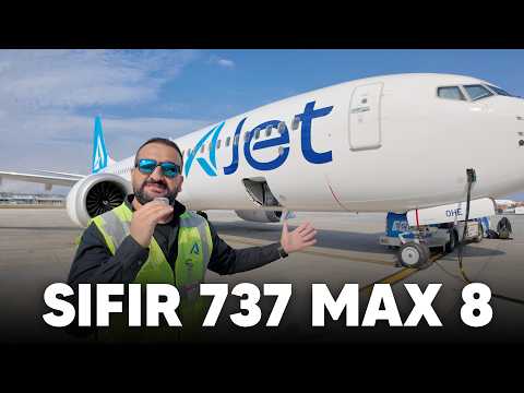Sıfır Boeing 737 MAX Teslimatı! AJet’in Yeni Uçağını İnceledik