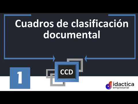 Cuadros de clasificación documental definición