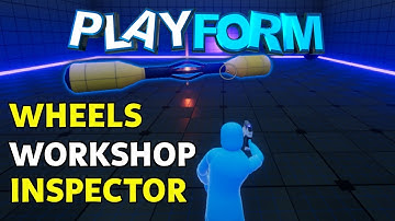 PlayForm: Human Dynamics - Update 4 and 5 - Wheels, Workshop, Inspector - Active Ragdoll Game