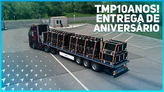 #ETS2: Evento da TMP 10 Year Anniversary 🚛💨 | Viagem 3/10