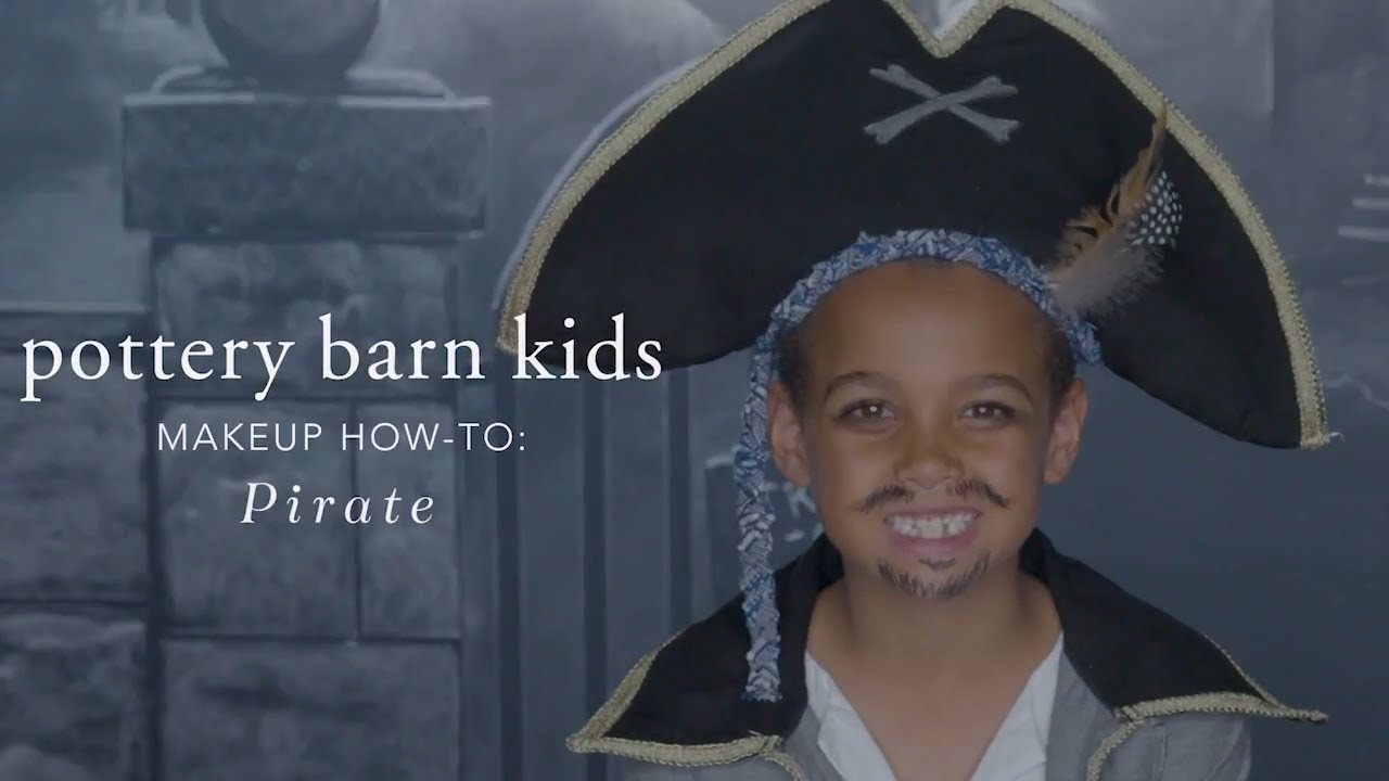 Easy Halloween Makeup Tutorial Pirate Costume For Pottery Barn
