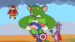 RatATat |'LIVE Superhero Challenge Funny Episode Compilation'| Chotoonz Kids Funny #Cartoon Videos