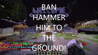 Minecraft Hacked Client 1.8.8 on DerpCraft! Kill Aura! Machine Gun! Fast Bow! 2015!