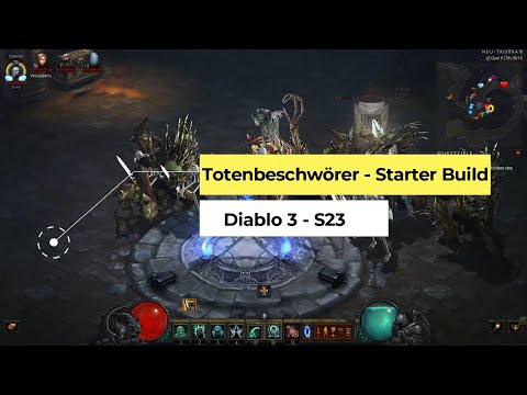 Season 23 - Totenbeschwörer: Starter Build (Rathmas Knochen, Diablo 3)