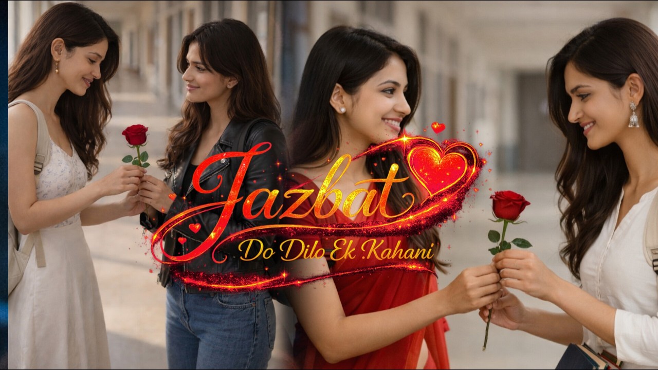 Ye tumhre liye red 🌹 💐/part 7 /jazbat/Haseena and Karishma #lesbian #lovestory #collegelovestory
