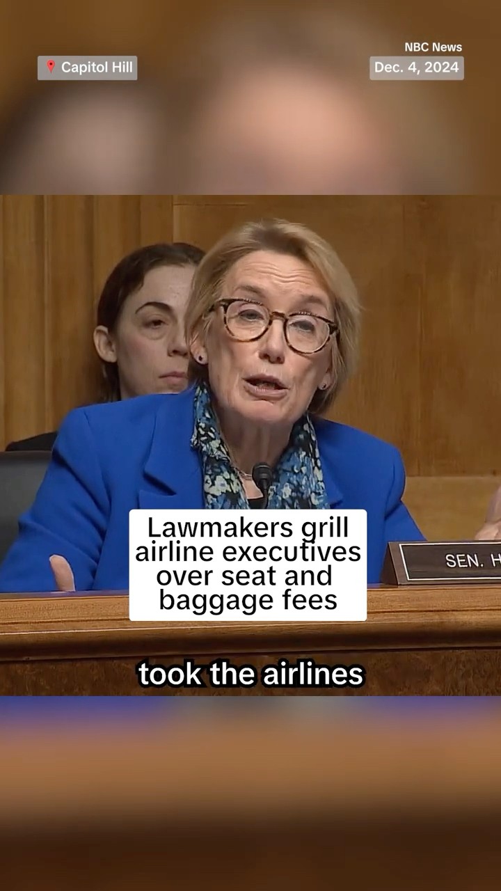 Lawmakers grill airline executives over seat and baggage fees