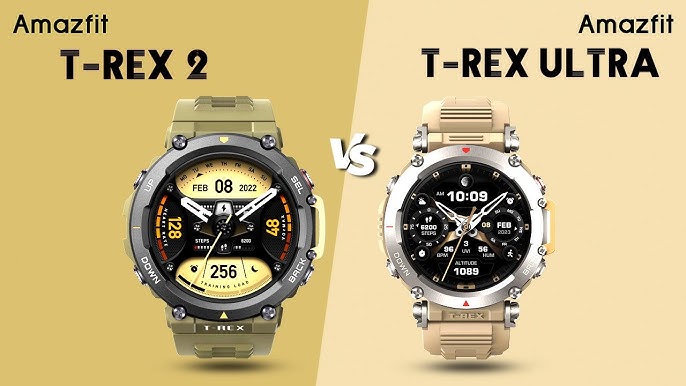 Amazfit T-Rex 2 vs T-Rex Pro: A Comparison — Eightify