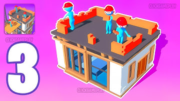 My Tiny Tower Gameplay Walkthrough Part 3 - Tutorial Build A High Tower (Android,iOS)