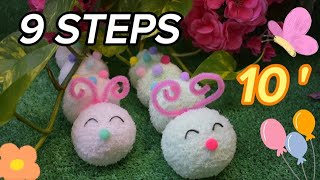 WORM CRAFT WITH A SOCK EASY FOR KIDS 🐛🌺