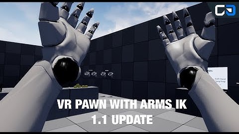 VR Pawn With Arms IK - OpenXR - VRSIS UE5