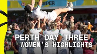 Ireland are WINNERS down under! | Perth HSBC SVNS Day Three Women's Highlights