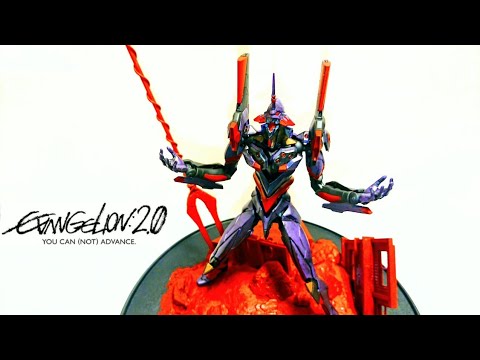 エヴァンゲリオン】RGエヴァ初号機でお手軽ジオラマ【初心者】The