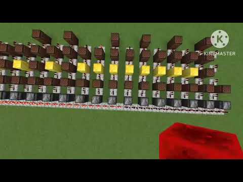 ｢マイクラ｣　音ブロックでナイト・オブ・ナイツ演奏してみた(サビのみ)