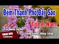 Karaoke Đêm Thành Phố Đầy Tone Nam Nhạc Sống | Trọng Hiếu