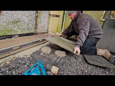 How to lay indian sandstone - The right way!