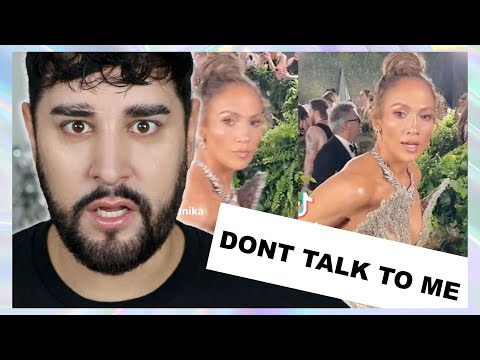 JLO isn’t THAT rude?? .. right??? | JLO’s MET Gala drama