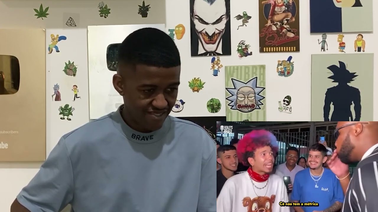 Jhony REACT - SIMPLESMENTE BRENNUZ ( Melhores rimas do Brennuz 🔥)