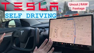 Tesla Autopilot: Full Self Driving vs City Roads