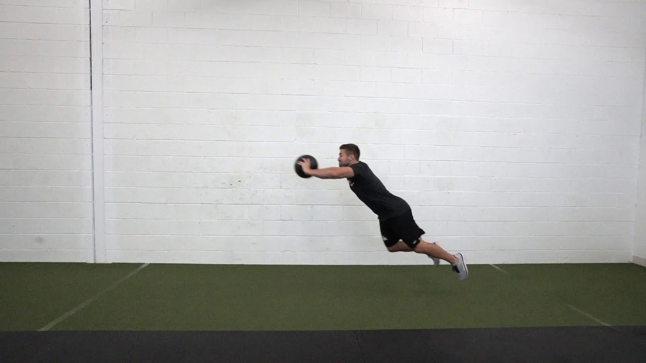 Jumping Med Ball Throw From Chest YouTube