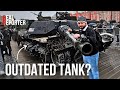 U.S. Marine Inspects Captured Abrams in Moscow w\@Wild-Siberia