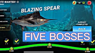 Fishing clash boss fights