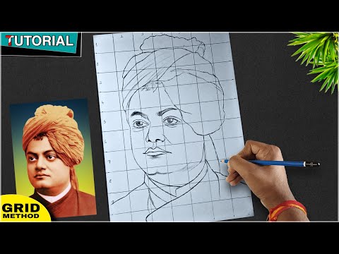 Swami Vivekananda Portrait Vector Illustration Artwork | Behance :: Behance