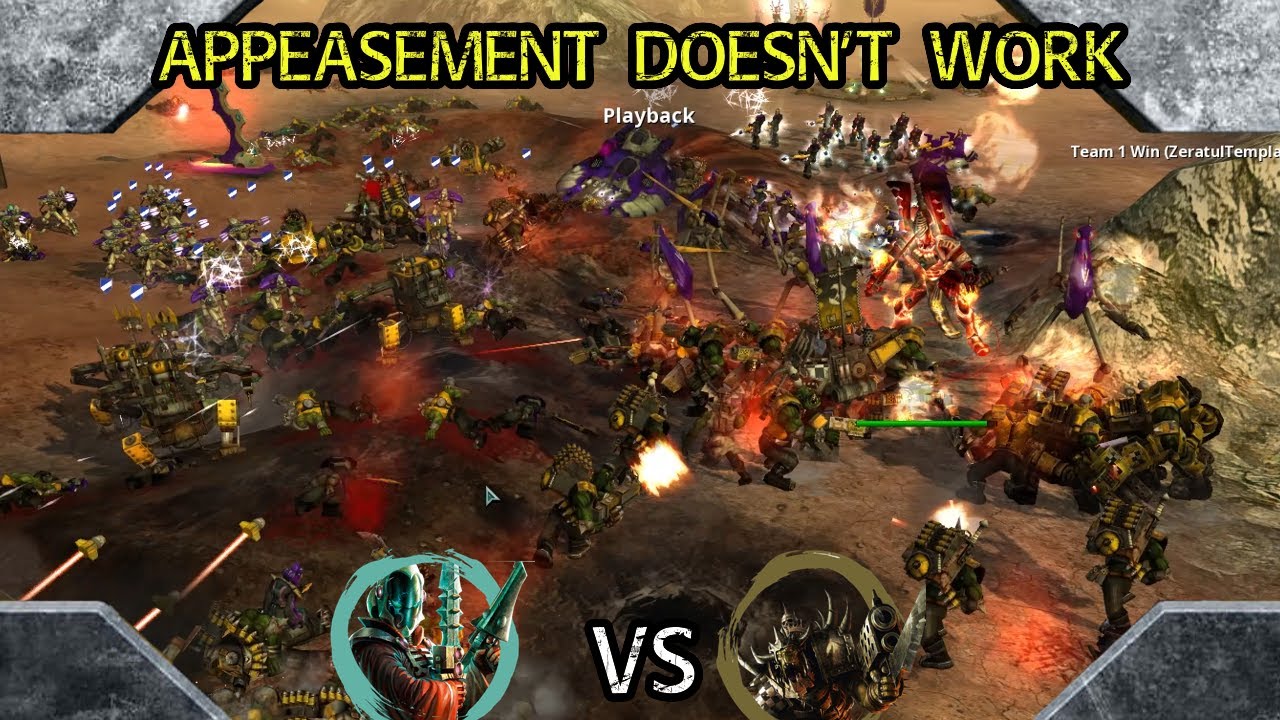 Dawn of War Definitive Edition: 1 на 1 Орки против Эльдар