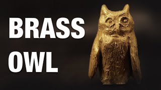 Sculpting and Casting a Brass Owl (lost wax process)