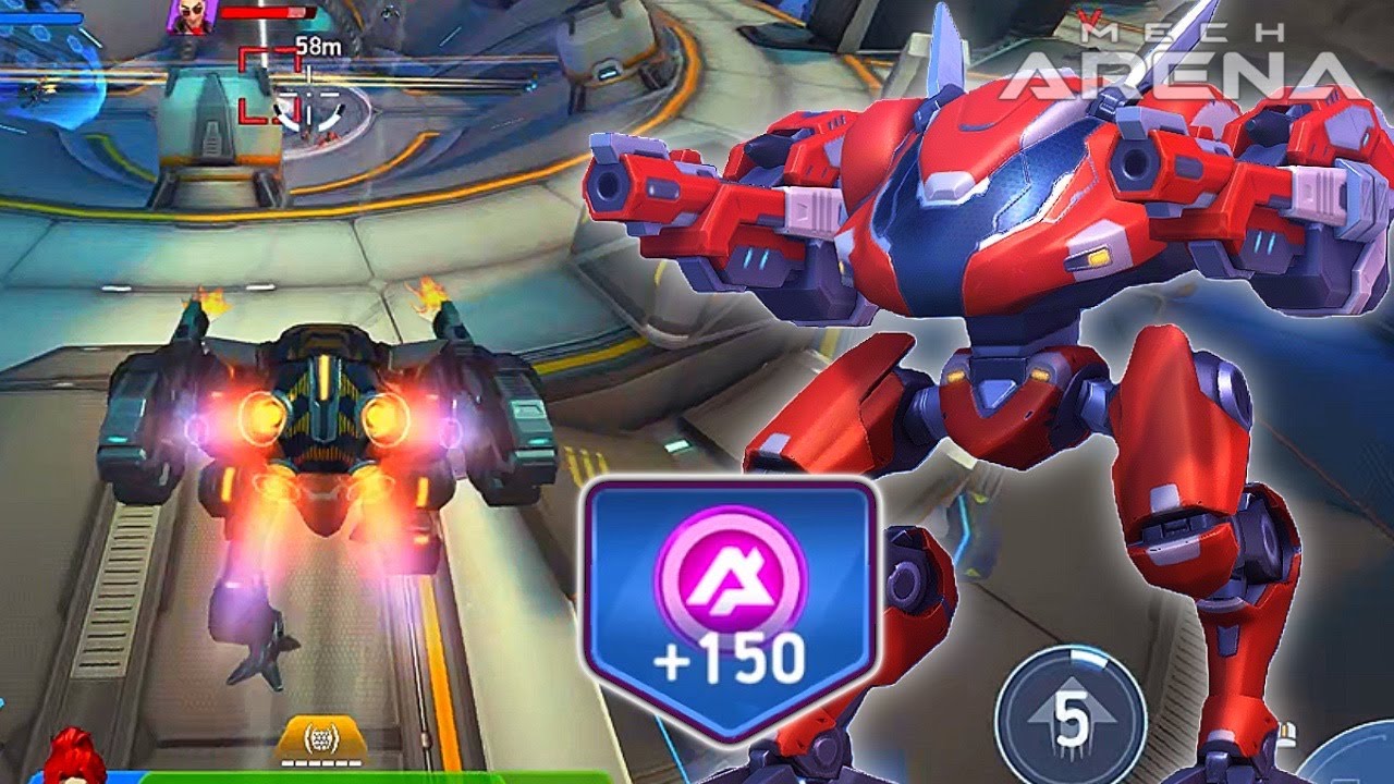 This VIPER LANCER got me 150 A-Coins in Mech Arena