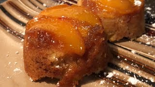 Peach Upside Down Mini Cakes Recipe Southern Sassy Mama