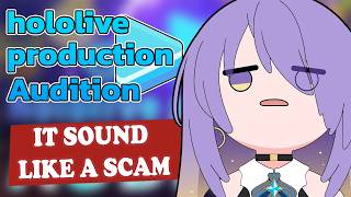 Moona talk about when she auditioned and had no idea what Hololive was