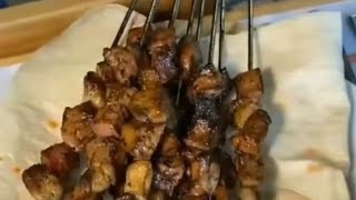 كبده مشوية علي الفحم grilled liver shorts