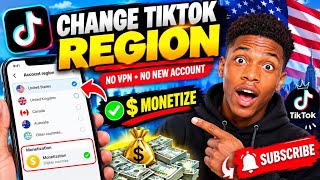 How to Change TikTok Region to USA Without VPN (2026) | TikTok Monetization