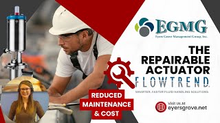 The 700 Series Repairable Actuator Flowtrend Air-Operated Valve Actuator Shut-Offdivert Valves