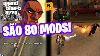 Coloquei os MELHORES Mods para GTA SA.