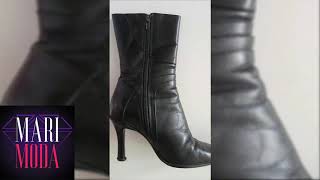 Botas negras media caña - Botas con estilo y muy cómodas - 2botas