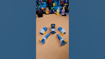 How to build a robot no.9 with building blocks #buildingblocks #brickbuilder #buildingbricks #moc