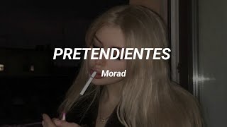 Video thumbnail of "Ella es sana, pero fuma, ella fuma, y está buen (Pretendientes) - Morad (letra)"