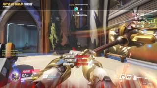 Overwatch - Reinhardt Sextuple Kill