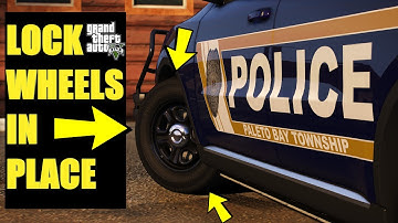 How To Install The Wheel Lock Mod ( Lock Wheels In Place ) #gta5mods