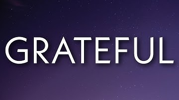 Thumbnail of DJ Khaled - GRATEFUL (Lyrics) ft. Vory